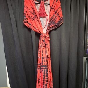 Red And Black Cover Up